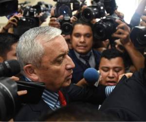 Otto Pérez agradeció a los guatemaltecos que lo han apoyado.