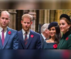 Tiempo atrás, Meghan Markle y el príncipe Harry habían mantenido una relación amigable con el príncipe William y su esposa Kate Middleton. Foto: AFP