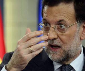 Mariano Rajoy, presidente del gobierno español.