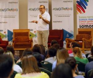 José Quan, director de Eventia impartió el taller en Tegucigalpa y San Pedro Sula.