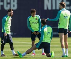 El Barcelona no podrá contar con la MSN ante el Real Madrid (Foto: Agencia AFP)
