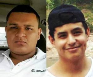 Miguel Alfredo Pavón Cárdenas y Raúl Alejandro Orellana Villeda, de 20 y 22 años, respectivamente (Foto: Red InformativaH/ El Heraldo Honduras/ Sucesos de Honduras)