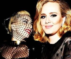 Adele y Gaga compartieron guardaespaldas.