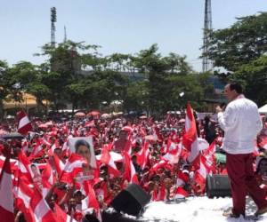El lanzamiento de campaña del Partido Liberal se desarrolló este domingo en San Pedro Sula. (Foto: Facebook/ El Heraldo Honduras/ Noticias de Honduras)