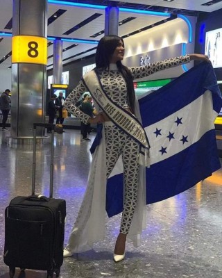 FOTOS: Grissel Romero, la Miss Honduras Mundo 2019 que deslumbra Londres