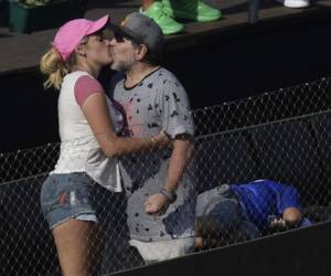 Diego Armando Maradona se encuentra en Madrid con su pareja (Foto: Agencias /AFP / Deportes EL HERALDO )