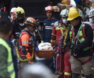Las autoridades elevaron la cifra de muertos del terremoto a 286, más de la mitad de ellos en la capital. (Foto: AFP/ El Heraldo Honduras, Noticias de Honduras)