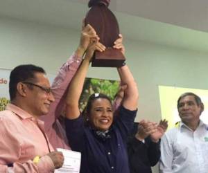 Marysabel Caballero García es la ganadora de la Taza de la Excelencia 2016.