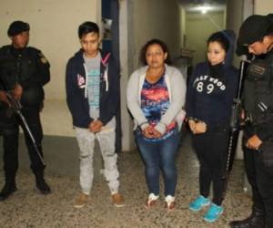 Los tres detenidos son señalados por el delito de trata de personas en la modalidad de explotación sexual. (Foto cortesía: El Periódico de Guatemala/ El Heraldo Honduras/ Noticias Honduras hoy)