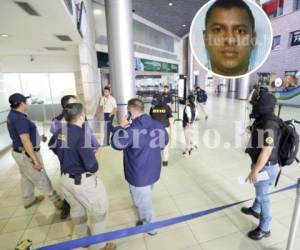 Agentes especializados de la ATIC inspeccionaron los sistemas computarizados en el Aeropuerto Toncontín para verificar si había ingresado Jorge Barralaga.
