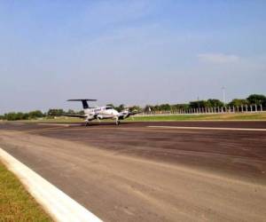 Pista municipal de Tela, Atlántida, al norte de Honduras.