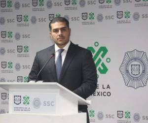 Omar García Harfuch, secretario de Seguridad Ciudadana de la capital. Foto: Cortesía.