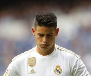 James Rodríguez regresó a la once titular del Real Madrid y podría jugar en la Champions esta semana. Foto:AP