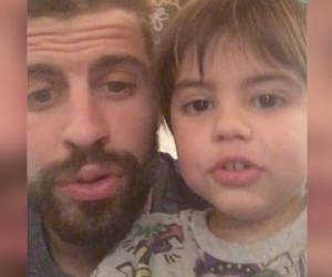 Gerard Piqué y su pequeño Milan mostraron su talento con la voz (Foto: Instagram)