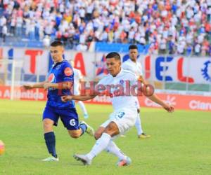 Olimpia vs Motagua se enfrentaron en la jornada 5 y empataron a un gol. (Foto: Ronal Aceituno / Grupo Opsa)