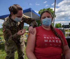 Este estado rural del noreste del país ha inoculado con al menos una dosis de la vacuna al 82% de sus residentes de más de 12 años. FOTO: AFP