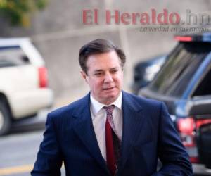 Manafort, quien en abril próximo cumplirá 70 años, obtuvo una sentencia marcadamente inferior a la recomendada por el Departamento de Justicia. Foto AFP