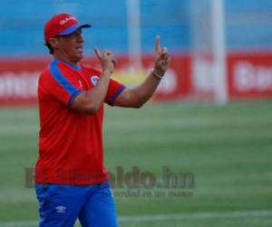 Pedro Troglio, técnico del club deportivo Olimpia de Honduras.