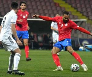 Este fue el primer juego del año para los costarricenses. Foto:AFP