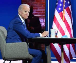 Joe Biden, presidente electo de Estados Unidos, dijo que había una larga batalla todavía. AFP.