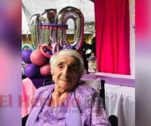 Martha Oliva nació en el año 1911 y ha podido conocer a 249 personas de su descendencia directa. Foto: EL HERALDO