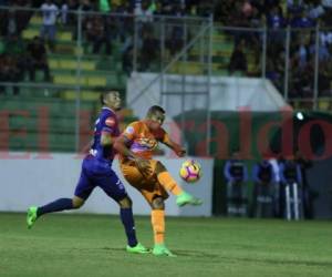 Motagua ganó 1-0 a los Lobos de la UPN en el estadio Carlos Miranda de Comayagua. (Foto: Ronal Aceituno / Grupo Opsa)