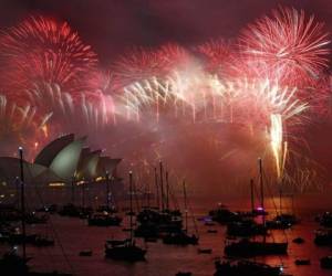 Los locatarios de estos países reciben el año nuevo a lo grande. Foto: Agencia AFP