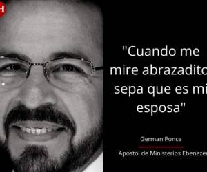 German Ponce, pastor de Ebenezer Honduras, presentó oficialmente a su esposa Elena López en Guatemala. Estas fueron sus frases...