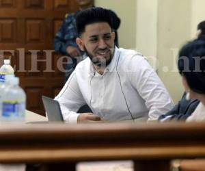 Kevin Solórzano se presentó este lunes a juicio oral y público. Fotos: (David Romero)