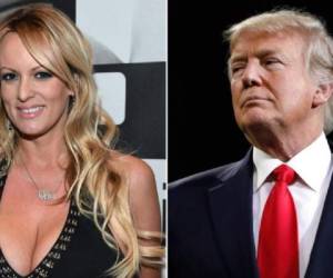 Stormy Daniels continúa en juicio con Donald Trump. (AFP)