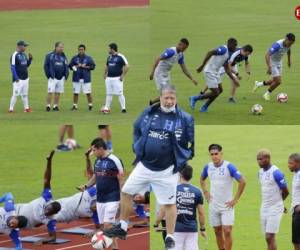 Con siete jugadores comenzó a trabajar “Bolillo” Gómez en la Selección de Honduras pensando en Panamá y Costa Rica. Aquí las mejores imágenes.