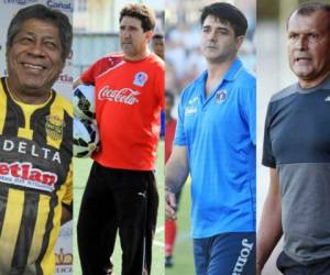 Ramón Maradiaga, Héctor Vargas, Diego Vázquez y Wilmer Cruz son los técnicos que se disputan el pase a la final de Torneo Clausura de la Liga Nacional de Honduras.