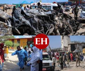 La explosión de un coche bomba dejó este sábado 78 muertos y decenas de heridos en un barrio muy concurrido de Mogadiscio, en uno de los ataques más sangrientos perpetrados en la capital de Somalia, escenario habitual de atentados islamistas. FOTOS: Agencia AFP