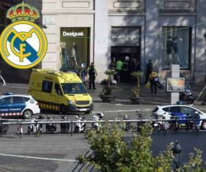 Real Madrid también lamentó el ataque terrorista a la ciudad de Barcelona. (AFP)