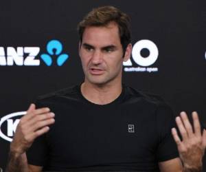 Roger Federer, tenista suizo. Foto AFP