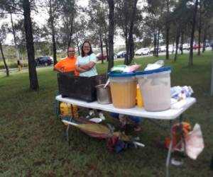 Baleadas y jugos se pueden encontrar en la Vuelta Ciclística de EL HERALDO.