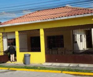 Esta residencia ligada a la MS-13 fue asegurada ayer.