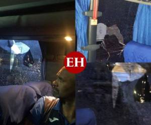Al menos tres jugadores resultaron heridos tras el ataque al bus de Motagua cuando se dirigía al Estadio Nacional.