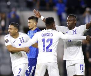 Honduras sumó solamente tres puntos y quedó en la última posición del grupo C. Foto: AFP.