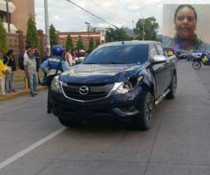 El fatal accidente ocurrió en el bulevar Suyapa, frente a la UNAH.