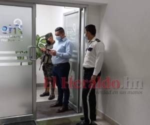 En las oficinas ubicadas en la capital de Honduras se encuentran las autoridades de la comisión interventora. Foto: Efraín Salgado | EL HERALDO.