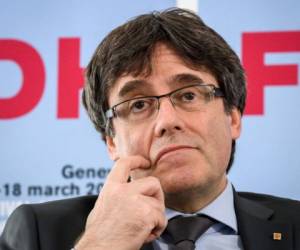 El presidente catalán Carles Puigdemont fue capturado el domingo en Alemania. (AFP)