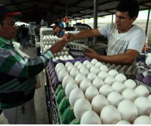 El huevo, uno de los productos que más han subido en el país.