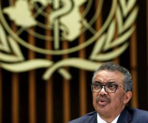 El director de la OMS, Tedros Adhanom Ghebreyesus, dijo desde Ginebra que “habrá contratiempos y nuevos desafíos en el próximo año'