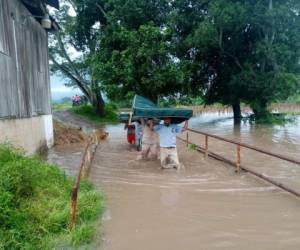 Las lluvias seguirán de forma constante en el territorio hondureño por lo que se esperan más inundaciones.