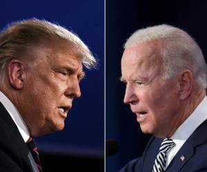 La comisión de debate indicó que “para proteger la salud y seguridad de todos los involucrados en el segundo debate presidencial”, los candidatos “participarán desde lugares remotos separados”. Foto: AFP