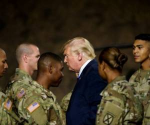 La solicitud del evento se produjo después de que Trump quedó impresionado por el desfile del Día de la Bastilla en Francia. Foto: AFP