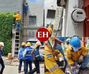 Con el objetivo de contrarrestar las millonarias pérdidas producto del robo de energía eléctrica, la Empresa Energía Honduras (EEH) y la Empresa Nacional de Energía Eléctrica (ENEE) realizaron una serie de fuertes operativos en colonias de alta plusvalía en la capital. Fotos: Efrain Salgado | EL HERALDO