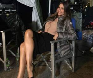 Sofía Vergara se encuentra en Roma grabando la película Bent Movie. Foto: Instagram