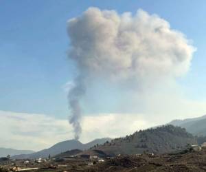 El volcán entró en erupción el pasado 19 de septiembre.